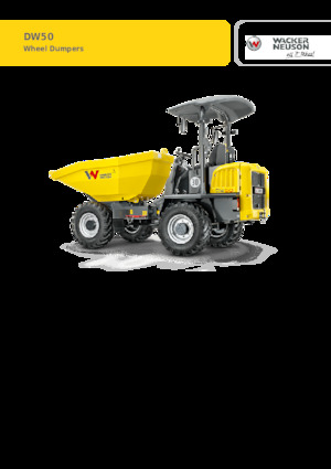 Damperi na kotačima Wacker Neuson DW50