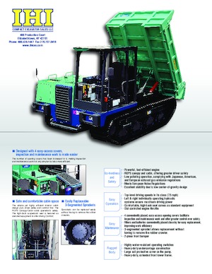 Damperi na gusjenicama Kato IC50