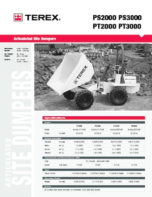 Damperi na kotačima Terex PS 2000