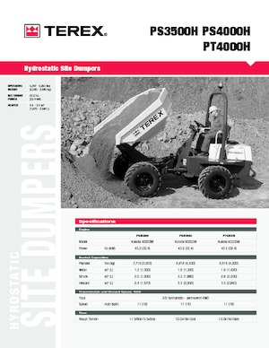 Damperi na kotačima Terex PS 4000 H