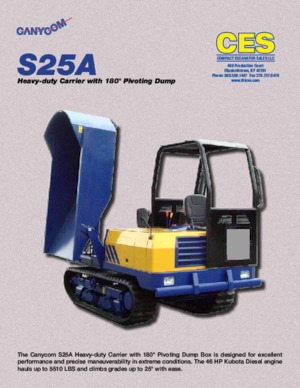 Damperi na gusjenicama Kato S25A