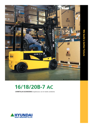 Električni viličari Hyundai 18 B 7