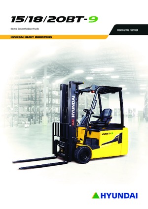 Električni viličari Hyundai 20 BT 9 ac