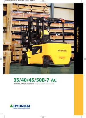 Električni viličari Hyundai 40 B 7 ac