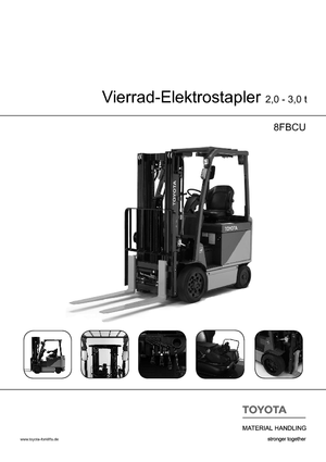 Električni viličari Toyota 8 FBCU 25