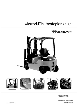 Električni viličari Toyota 8 FBMT 15