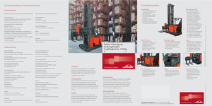 Električni bočni viličari Linde A 10