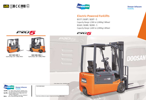 Električni viličari Doosan B 16 x