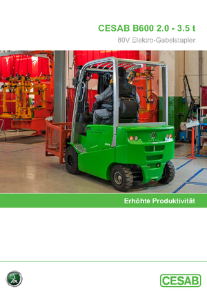 Električni viličari Cesab B 625 L