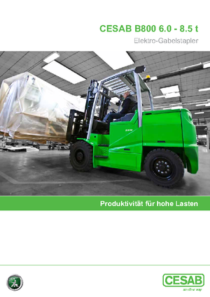 Električni viličari Cesab B 860