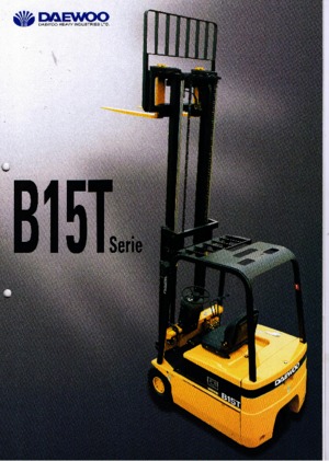 Električni viličari Doosan B 15 T