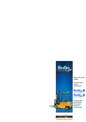 Električni viličari Montini Bingo 204 CSM