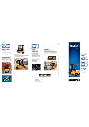 Električni viličari Montini Bingo plus N 204