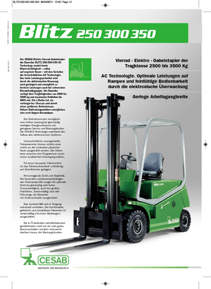 Električni viličari Cesab Blitz 300 L AC