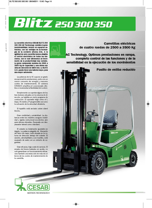 Električni viličari Cesab Blitz 300 L AC