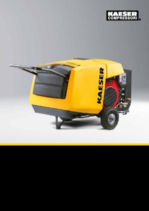 Prijenosni zračni kompresori - dizel, električni, benzinski Kaeser Mobilair M 13 E