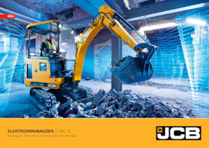 Električni rovokopač gusjeničar JCB 19C-IE