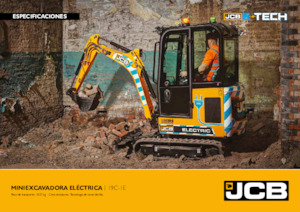 Električni rovokopač gusjeničar JCB 19C-IE