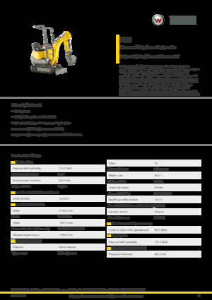 Električni rovokopač gusjeničar Wacker Neuson 803 dual power 