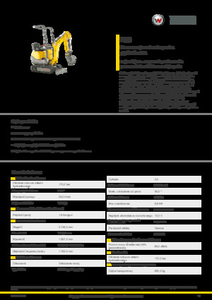 Električni rovokopač gusjeničar Wacker Neuson 803 dual power 