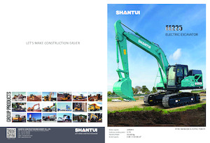 Električni rovokopač gusjeničar Shantui EE225-X2