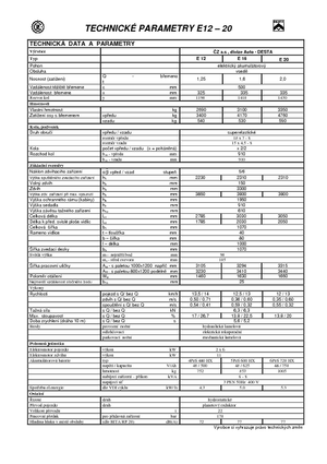 Električni viličari Desta E 16 ac