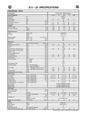 Električni viličari Desta E 16 ac