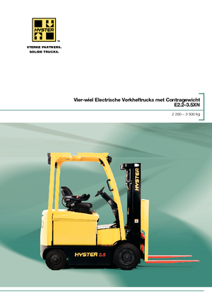 Električni viličari Hyster E3.0XN