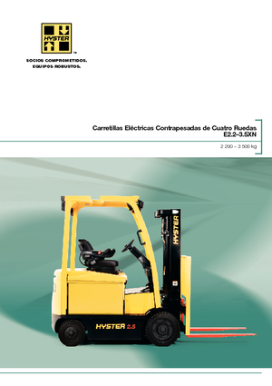 Električni viličari Hyster E3.0XN