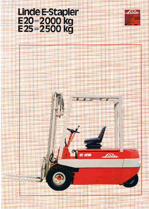 Električni viličari Linde E 25