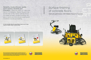 Lopatice za hodanje Wacker Neuson CT 36-400 E