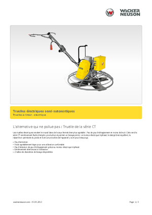 Lopatice za hodanje Wacker Neuson CT 36-400 E