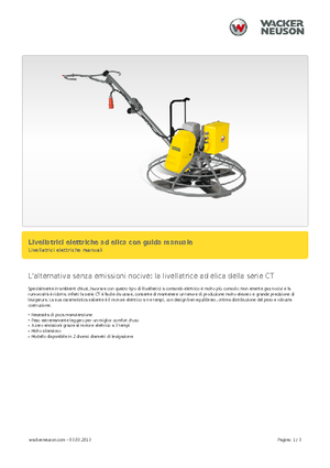 Lopatice za hodanje Wacker Neuson CT 36-400 E
