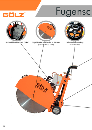 Pile za pod Gölz FS 240 SE