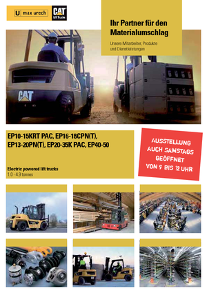 Električni viličari Caterpillar EP35K PAC