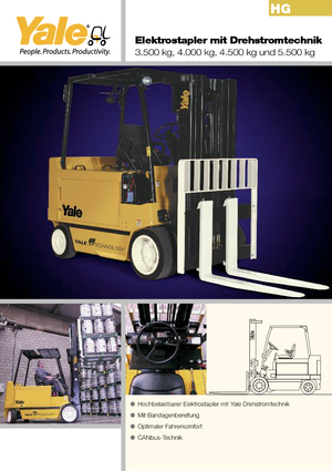 Električni viličari Yale ERC 45 HG