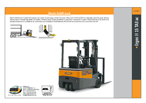 Dizelski viljuškari OMG Ergos III 15 TA 3 ac
