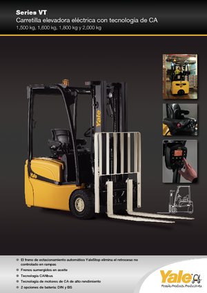 Električni viličari Yale ERP 18 VT