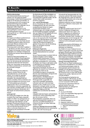 Električni viličari Yale ERP25VL