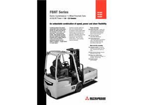 Električni viličari Mitsubishi FB 20 NT ac