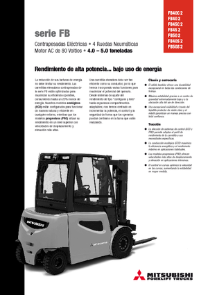 Električni viličari Mitsubishi FB45