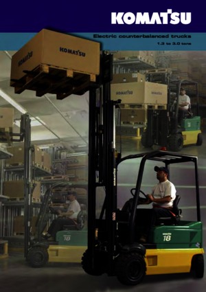 Električni viličari Komatsu FB 15 M-2 R