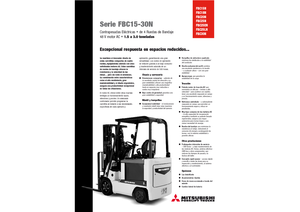 Električni viličari Mitsubishi FBC 25 N