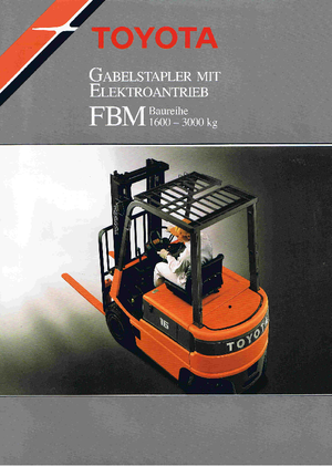 Električni viličari Toyota FBM 25