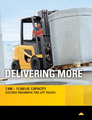 Električni viličari Caterpillar 2EP10000