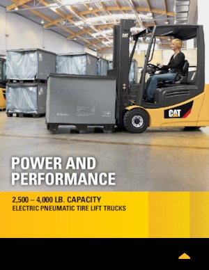 Električni viličari Caterpillar 2ET3000