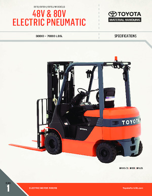 Električni viličari Toyota 8FBH25