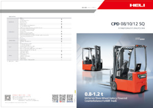Električni viličari Heli CPD12SQ