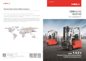 Električni viličari Heli CPD18SQ