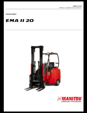 Električni viličari Manitou EMA II 20